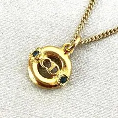 未使用！Christian Diorディオール ロゴネックレス♪