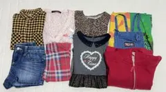 ガールズキッズ服130☆8点セット