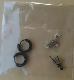 ピアス 3つ