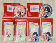 鬼滅の刃 中国限定 非遺シリーズ 缶バッジ フォトカード 蜜璃 伊黒 6点セット