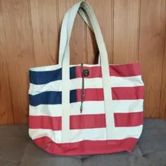 アメリカ国旗風トートバッグ