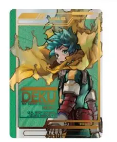 ヒロアカ展 原画展 入場特典 コレクションカード 緑谷出久 - メルカリ