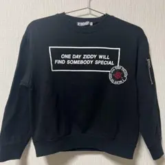 ZIDDY ブラック トレーナー 140cm