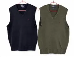 Ralph Lauren ニットベスト 2着セット M