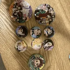 鬼滅の刃　缶バッジ9個セット