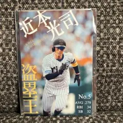 映画 阪神タイガース 入場特典 スペシャル選手カード 近元光司 ＂新品未使用品＂