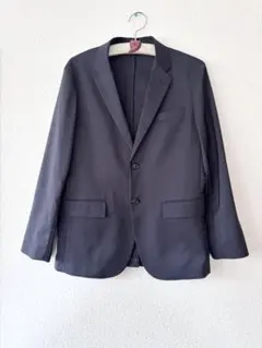 ユニクロ　感動ジャケット　ウールライク　メンズM ネイビー