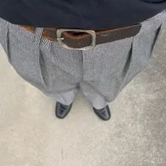 【60s〜】 vintage super baggy wide slacks