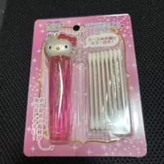 Hello Kitty 綿棒ケース ミラー付き 8本入り