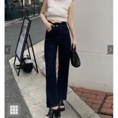 GRL ウエストウェーブデニム