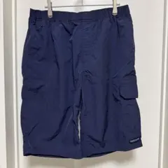OUTDOOR ネイビー カーゴショートパンツ