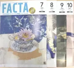 【ほぼ新品・未読】FACTA 2025年7.8.9.10月号の4冊セット