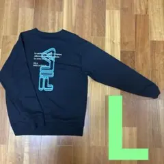 FILA ブラック スウェット Lサイズ
