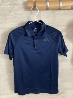 adidas ネイビー ポロシャツ Sサイズ