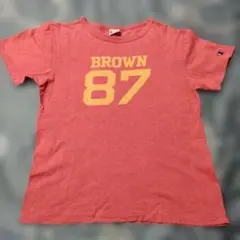 ぴ*け様 Champion BROWN 87 Tシャツ Sサイズ