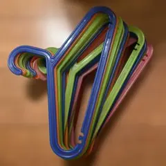 IKEAカラフルベビーハンガー 5本セット