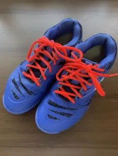 YONEX バドミントンシューズ パワークッション840ミッド ブルー 25㎝