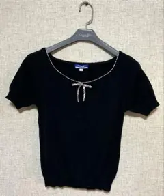 BURBERRY LONDON バーバリーブルーレーベル　半袖ニット