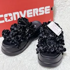 匿名配送】コンバース CHEWY FR チューイー 厚底サンダル フリル