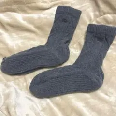 新品未使用　バーバリー　靴下　ソックス　二足セット　グレー　メンズレディース