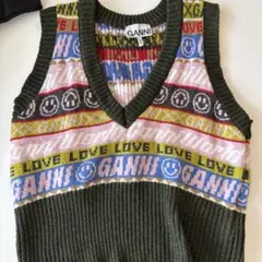 GANNI カラフルニットベストのサムネイル