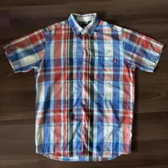 Stussy 半袖チェックシャツ マルチカラー