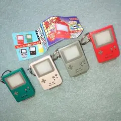 ポケモン ゲームボーイ型ミニムービーコレクション 任天堂 キーホルダー4種