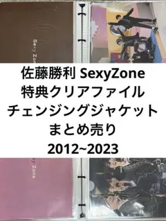 佐藤勝利 timelesz クリアファイル 34枚 チェンジングジャケット32枚