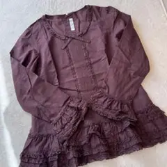 【美品】ピンクハウス　段々フリルローンブラウスのサムネイル