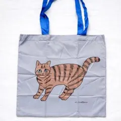 松尾ミユキ エコバッグ 猫 茶トラ Noisettes 折りたたみ コンパクト