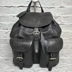 美品✨GRANELLO グラネロ 本革 レザー リュック バックパック 黒のサムネイル