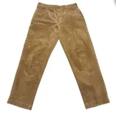 UNIQLOユニクロ　スマートアンクルパンツ　コーデュロイ441808ベージュS