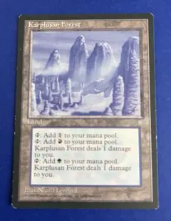 Karplusan Forest マジックザギャザリング