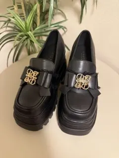 coutureBYROJITA リボン厚底ローファー37サイズ　値下げ