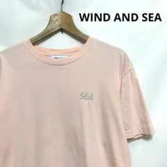WIND AND SEA　SEAロゴ刺繍 クルーネックTシャツ Mのサムネイル