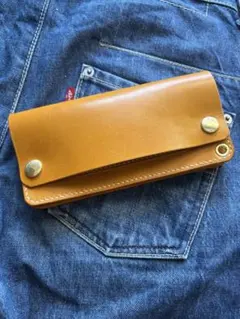 ロングトラッカーウォレット プルアップレザー