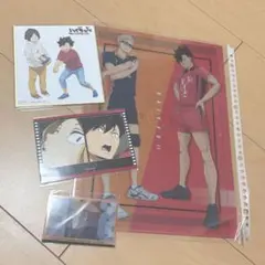 ハイキュー限定セット特典 クリアファイル 色紙 ブロマイド他