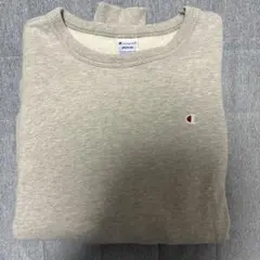 Champion グレー クルーネック トレーナー M