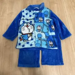 もこもこパジャマ　ドラえもん フリースパジャマ 100cm