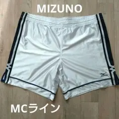 レア品！MIZUNO ミズノ MCライン　XOサイズ　パンツ ホワイト ネイビー