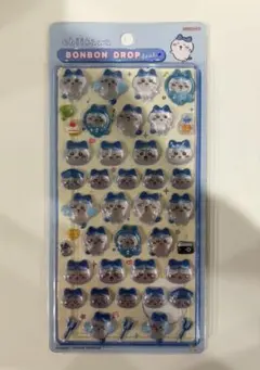ボンボンドロップシール　ちいかわ　ハチワレ　正規品　サンスター