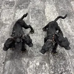 三頭犬フィギュア 黒