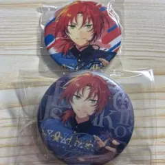 あんスタ　あんさんぶるスターズ　月永レオ　缶バッジ　2点セット