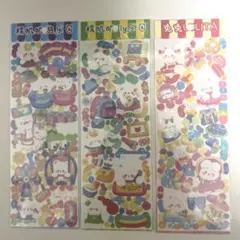 韓国シール　デコトレカ　動物