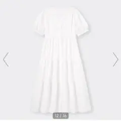 最終値下げ！！Vネックティアードワンピース3XL