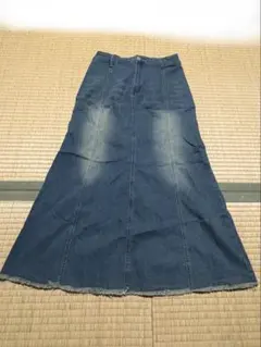 SHEIN デニムロングスカート 27