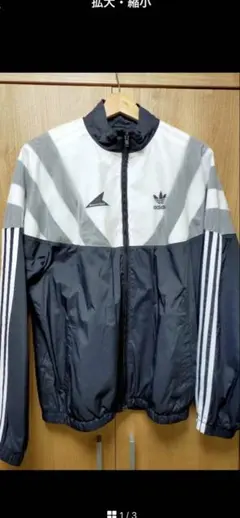 DESCENDANT ADIDAS コラボ　ナイロンジャケット