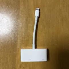 Apple Lightning to VGA出力アダプタ プロジェクター接続用