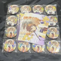 名探偵コナン AGF 秋の華和装 灰原哀 クラックス スパークル缶バッジ