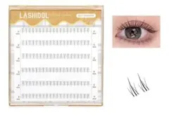 美品✨LASHIDOL DIY False Eyelashes　部分用つけま
